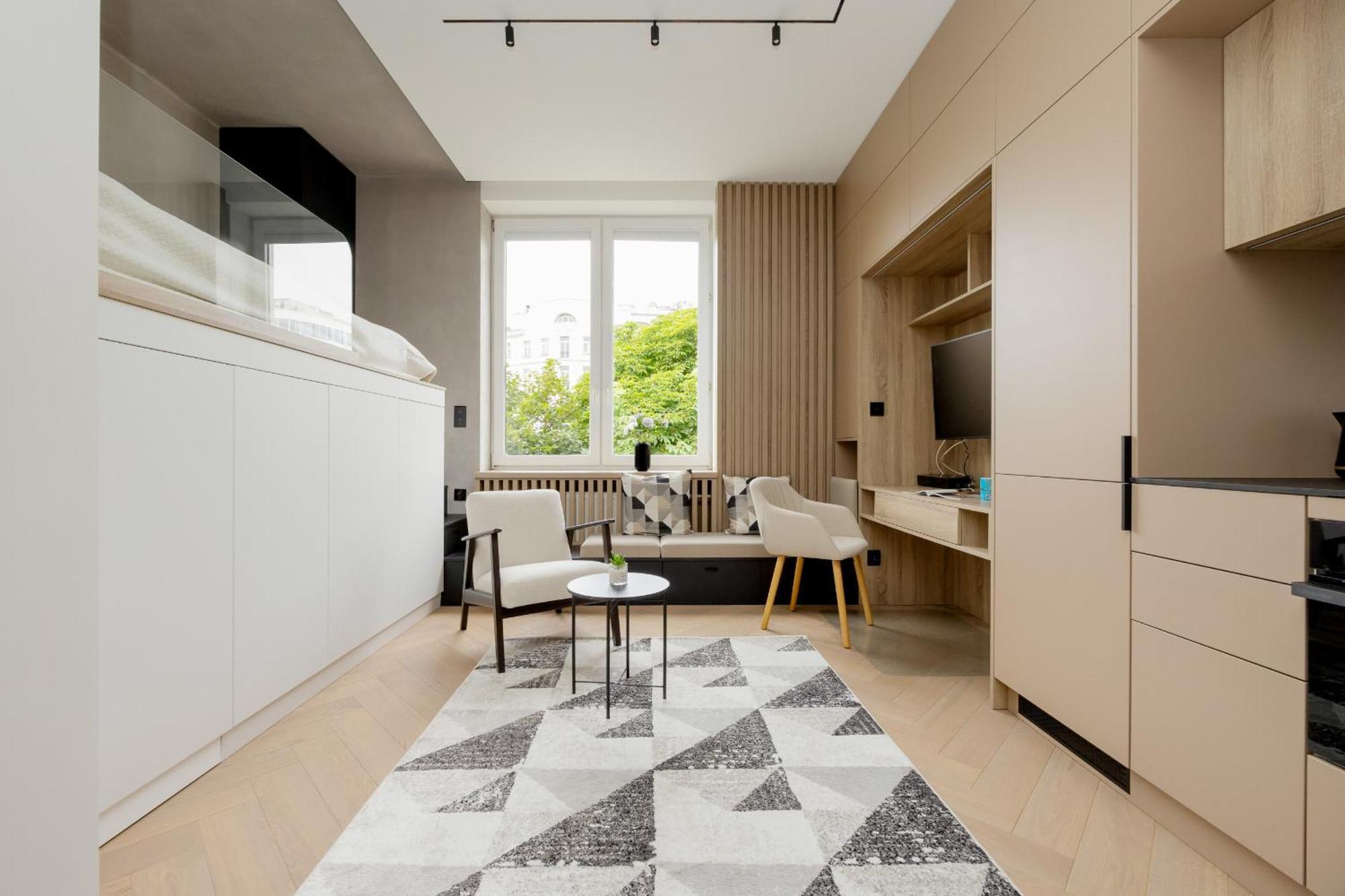 Przytulne Studio W Zielonej Okolicy Srodmiescia By Noclegi Renters 바르샤바 외부 사진